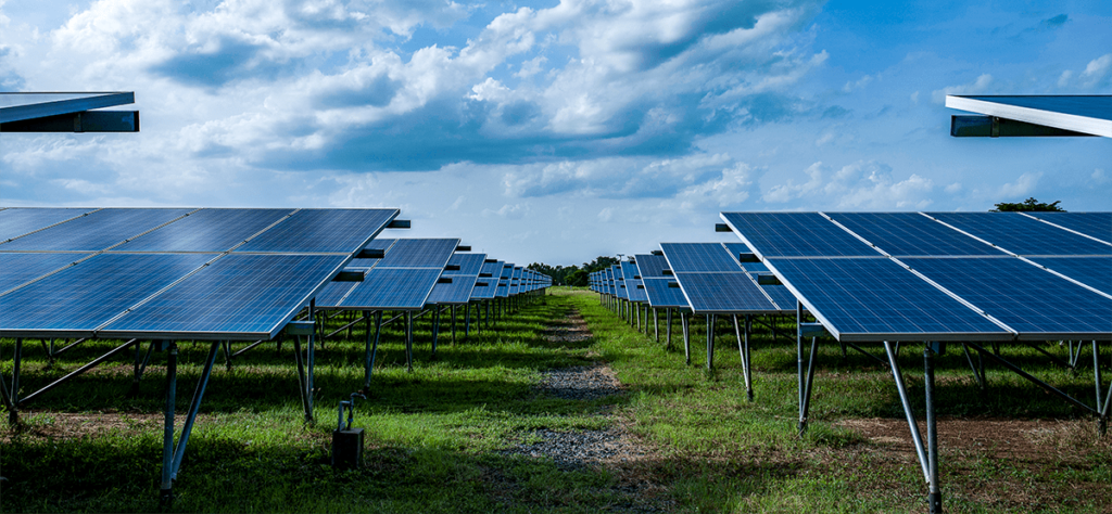 energia solar no meio ambiente fazenda solar