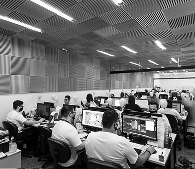 Equipe responsável por estruturar os projetos.